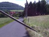 Einsatz [07] 09.06.2019 – Telefonmast auf&nbsp;Straße