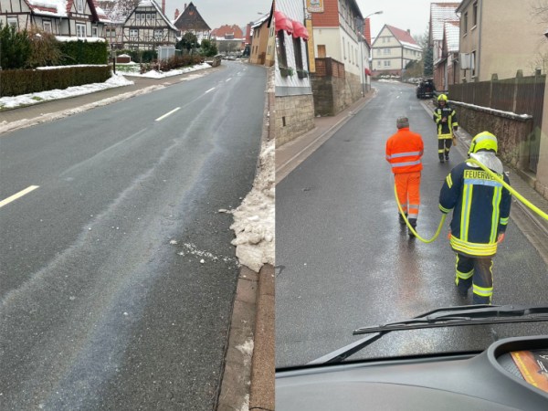 Einsatz [17] 07.12.2023 –&nbsp;Ölspur